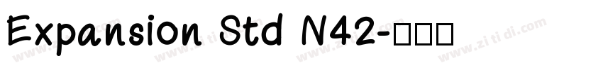 Expansion Std N42字体转换